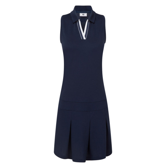 Robe plissée Marine Femme