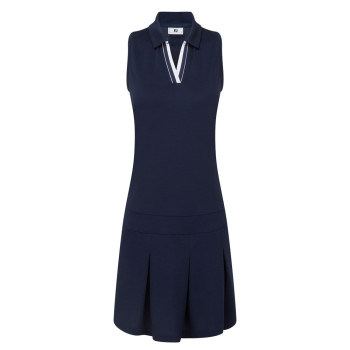 Robe plissée Marine Femme