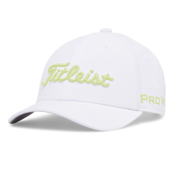 Casquette Tour Performance White Light Lime Junior