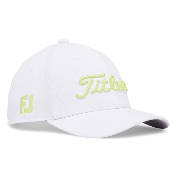 Casquette Tour Performance White Light Lime Junior