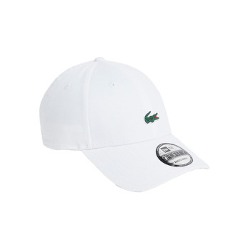 Casquette Lacoste x New Era Blanc Homme
