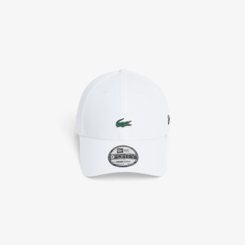 Casquette Lacoste x New Era Blanc Homme