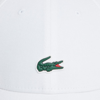 Casquette Lacoste x New Era Blanc Homme