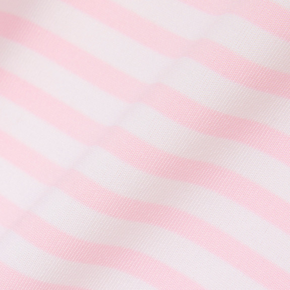 Polo regular fit Ultra Dry rayé Rose pale Homme