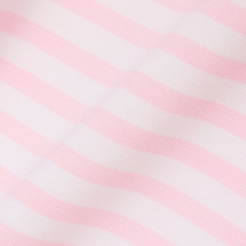 Polo regular fit Ultra Dry rayé Rose pale Homme