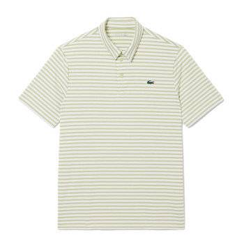 Polo regular fit Ultra Dry rayé Vert Homme