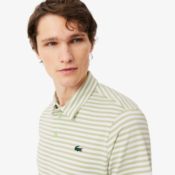 Polo regular fit Ultra Dry rayé Vert Homme