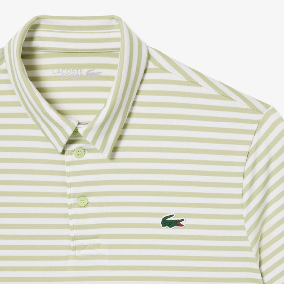Polo regular fit Ultra Dry rayé Vert Homme