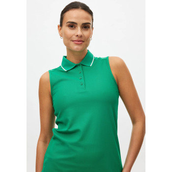 Polo sans manches Miriam Jolly Green Femme