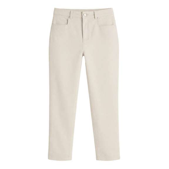 Pantacourt Chie comfort Capri Oatmeal Femme