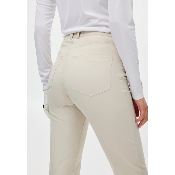Pantacourt Chie comfort Capri Oatmeal Femme