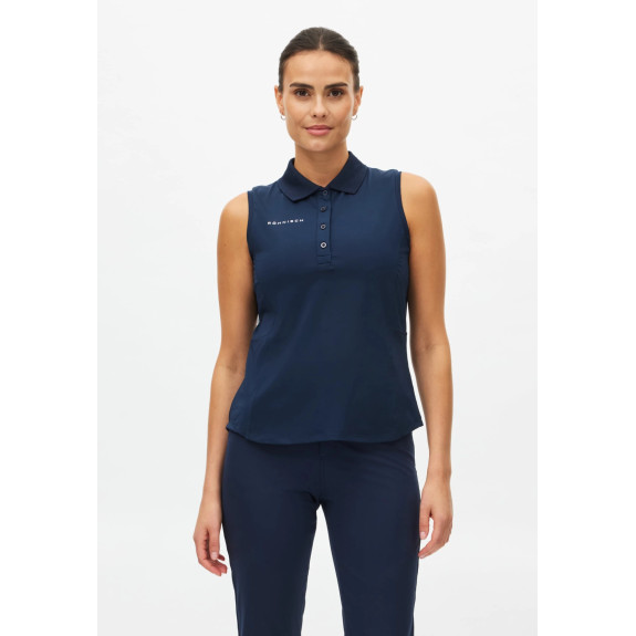 Polo Nicky Sans Manches Navy Femme