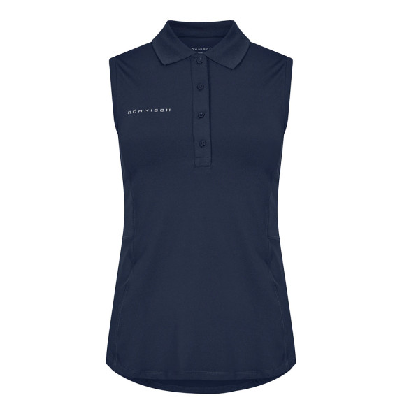 Polo Nicky Sans Manches Navy Femme