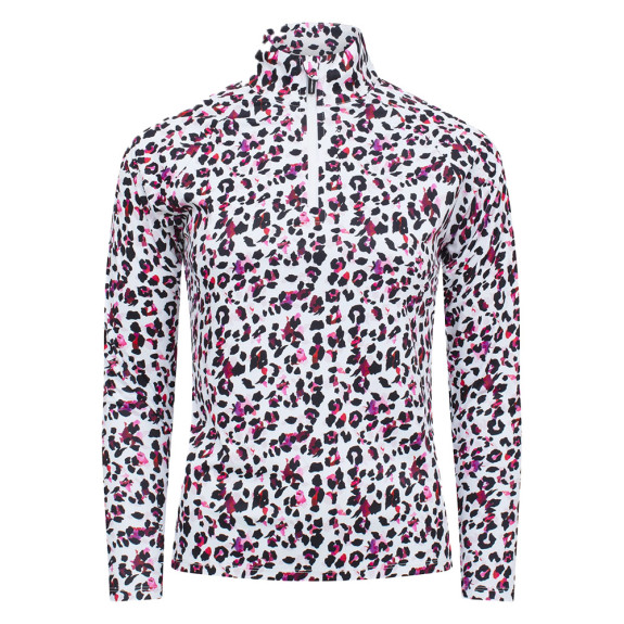 Veste 1/4 Zip Addy Long Sleeve Pink Beet Femme