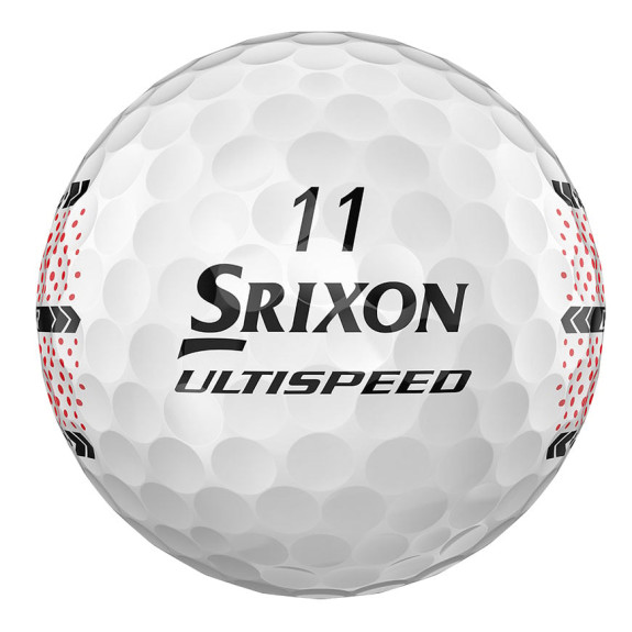 12 Balles de golf Q Star Ultispeed White