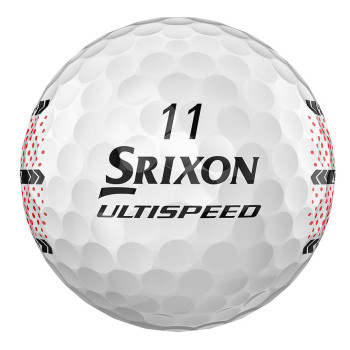 12 Balles de golf Q Star Ultispeed White