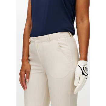 Pantacourt Ultimate Performance Capri Oat Pinstripe Femme
