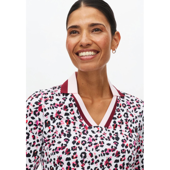 Polo Essential Leo Pink/Beet Femme