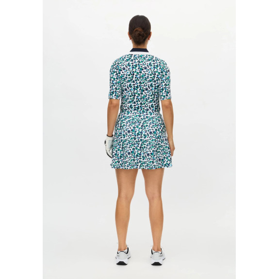 Polo Essential Leo Blue/Green Femme