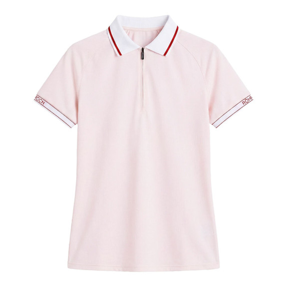Polo Rib Cradle Pink Femme
