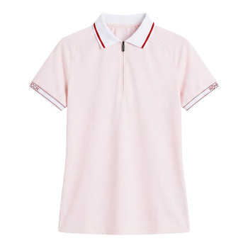Polo Rib Cradle Pink Femme