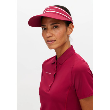 Visière Tour Visor Beet Red Femme