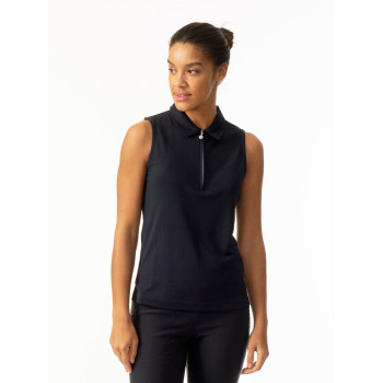 Polo sans manches Peoria Dark Blue Femme