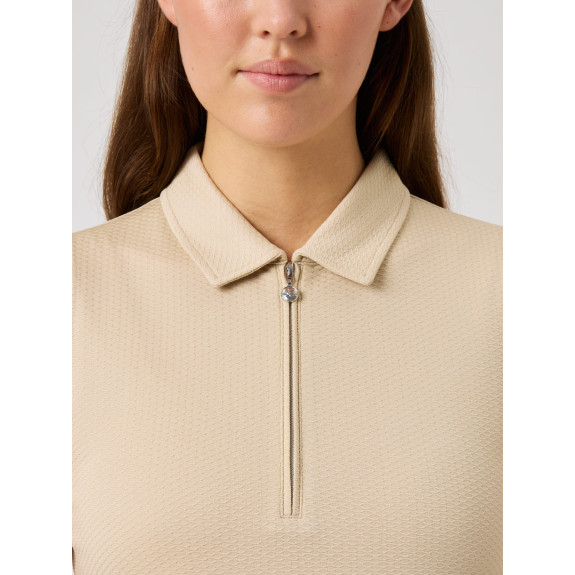Polo sans manches Peoria Oyster Femme