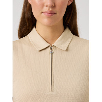 Polo sans manches Peoria Oyster Femme