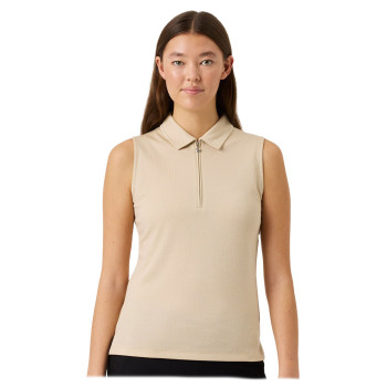 Polo sans manches Peoria Oyster Femme
