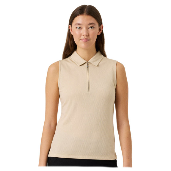 Polo sans manches Peoria Oyster Femme
