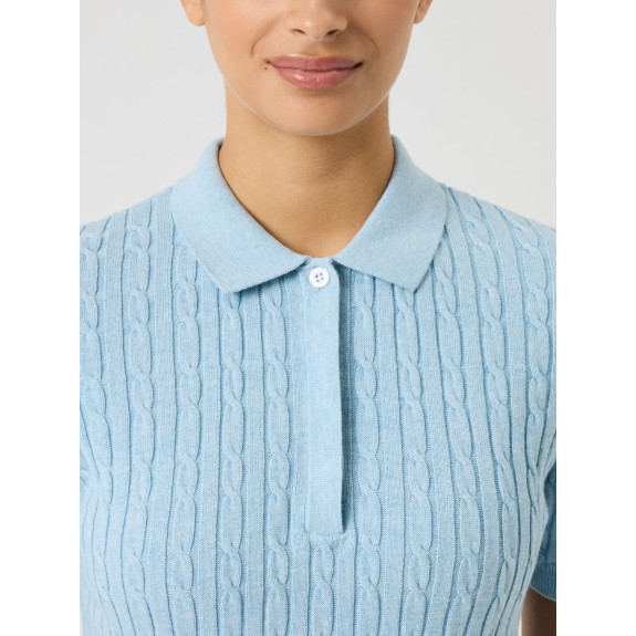 Polo Madelene Breezy Blue Femme