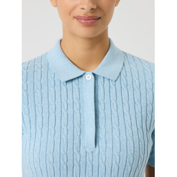 Polo Madelene Breezy Blue Femme