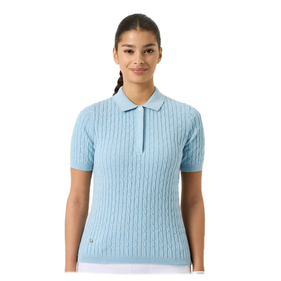 Polo Madelene Breezy Blue Femme