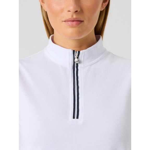 Polo sans manches Kim White Femme