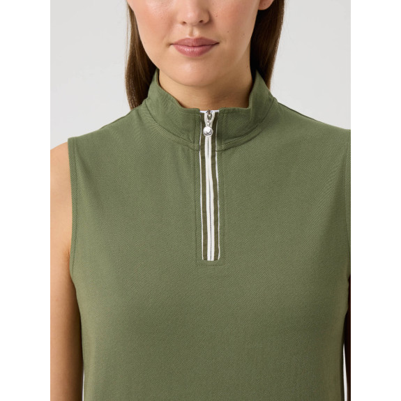 Polo sans manches Kim Sage Femme