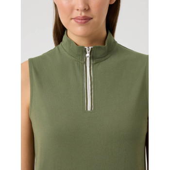 Polo sans manches Kim Sage Femme