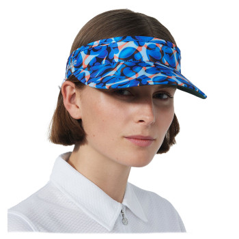 Visière Print Artsy Leaf Femme