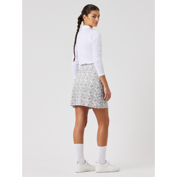 Jupe Printed Abstract Swirl Femme