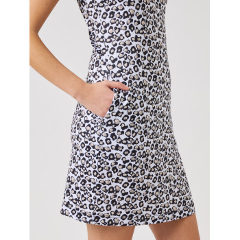 Robe sans manches Sheermotion Leo Contrast Femme