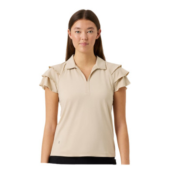 Polo Frill Oyster Femme