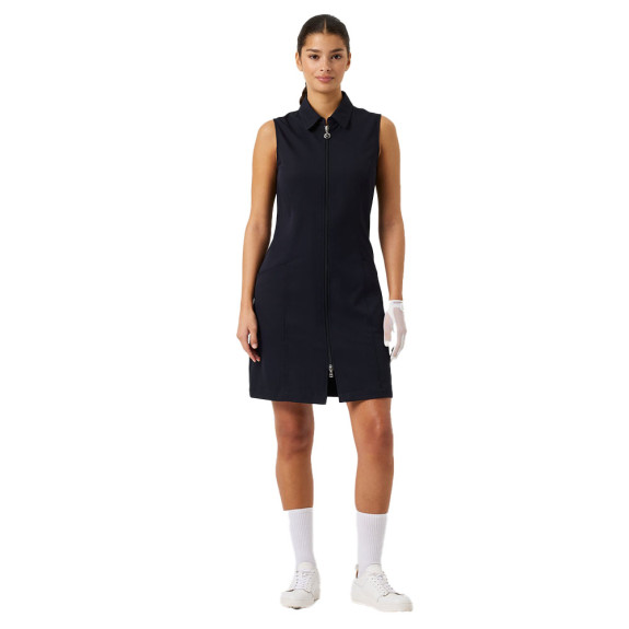 Robe sans manches Lyric Navy Femme