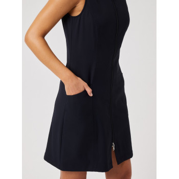 Robe sans manches Lyric Navy Femme