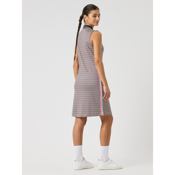 Robe sans manches Geometric Abstract Wave Femme