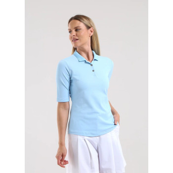 Polo Apparire Azure Femme 2