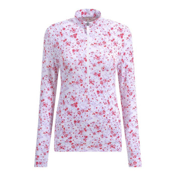 Pull Demi Zip Trisha Lilac Bloom Femme