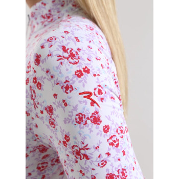 Pull Demi Zip Trisha Lilac Bloom Femme