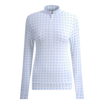 Pull Demi Zip Trisha Azure Femme