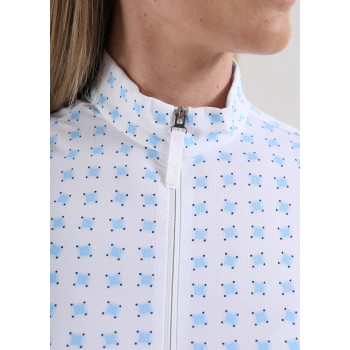 Pull Demi Zip Trisha Azure Femme