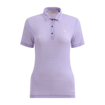 Polo Aunt Lilac Palms Femme